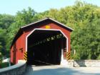 Colemanville Covered Bridge, near Pequea Creek Recreation Area along Rte. 324 in Martic Township.  For an article on this park of Lancaster, visit my blog at http://www.LancasterCountyBlog.com