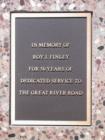 Memorial plaque in Freedom Park, Prescott, Wisconsin
