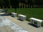 Lining  the memorials, each bench and brick are dedicated to the wonderful workers at Grumman's
      By: Feng Shui Long Island, New York City