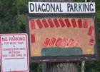 Detail of the parking scheme for the lot across from the Griggs approach, LaPointe, Wisconsin