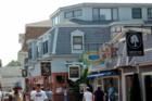 The main drag!  The shops all have amazing signage!