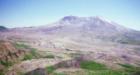 Roadside view of Mt St Helens on the way up to Johnston Ridge Visitor Center