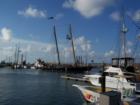 Key West Boat Going Out to Sea