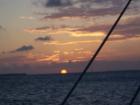 Key West Sunset from Sailboat Deck