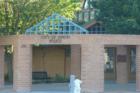 This is the front of the Dixon Police Department.