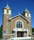 St. Peters Catholic Church near down town Dixon.