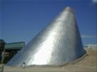 The "Hot Shop" structure at the Museum of Glass.