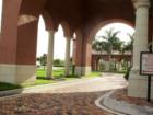Entry way into the luxury Club House in Buena Vida, Wellington Florida