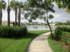 Walkways around the lakes and nature in Buena Vida Wellington Florida