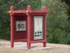 "Rest Stop" contributed by the Shakopee Rotary Club at the Veterans' Park