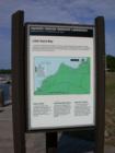 Informational kiosk at Little Sand Bay, Bayfield County, Wisconsin