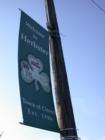 "100 Years of History" banner, Herbster, Wisconsin