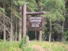 The Copper Range campground, just north of Brule, Wisconsin, is part of the Brule River State Forest.
