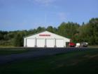 The Brule Fire Department engine house, Brule, Wisconsin
