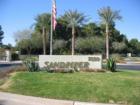 Sandpiper Entrance - Guard Gated Community of 160 patio homes spread out on 55 acres of green park like grounds.  Located on the south side of McCormick Ranch Parkway, between Scottsdale and Hayden Roads.