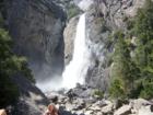 Yosemite Valley  One of the many water falls.