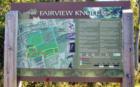 Fairview Knoll Park - multi use, all season neighbourhood facility - walking trails, ski trails and playground  