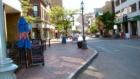 Main Street at Robinson Court on a New Brunswick Day holiday morning!