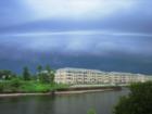 Golf course & Edgewater from across the Intracoastal Waterway