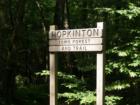 Sign at Entrance to Walking Trail for State Forest