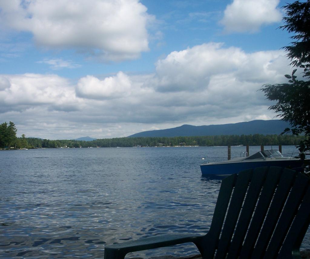 View from Black Cat Island of Lake Winnepesauke