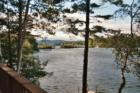 View from Black Cat Island while Sun is Setting
