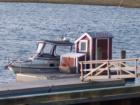 Harbor Area with boat basking in the sun 