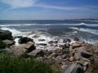 Rocky Coastline Along the Coast in Rye New Hampshire