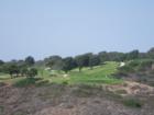 The famed Torrey Pines Golf Course from across the canyon