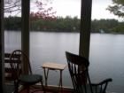 View of the Lake from the porch