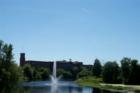 Nashua - Nashua River - view from Main Street to Old Mill Building
      (c) Joan Whitebook
