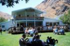 Kirby Creek Lodge, the only privately owned property in Hells Canyon, owned by Mike & Jodee Luther, Snake River Adventures.