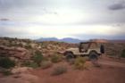 Jeep on Golden Spike Trail