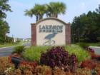 Entrance to Lakeside Crossing community between Conway and Myrtle Beach, SC