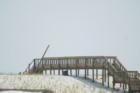 Wooden foot bridges (as well as wheelchair ramps) have also been added for easier access to the beach and to protect the sand dunes.