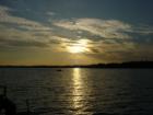 Last of the Sunrays- August Evening on Moira Lake