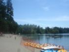 American Lake beach at North Ft. Lewis