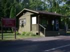 State Park information station at Amnicon Falls State Park, just East of Superior, Wisconsin