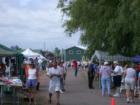 Street fair at harborside, Cornucopia Days, Bayfield County, Wisconsin