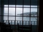 Picturesqe Lake Winnepesauke on a winter morning from the Mill Falls Inn 