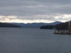 Sun coming up over the Lake