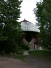The Oulu Glass Gallery and glassblowing workshop is a must-see attraction, tucked away in the woods just north of Brule, Wisconsin.
