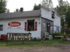 Antique shop on Highway 2 in Blueberry, Wisconsin