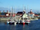 Transpac Yachts in Downtown Long Beach's Rainbow Harbor at Shoreline Village