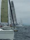Transpac '07 Yachts leaving Long Beach Harbor - Heading for the finish line at Waikiki, Hawaii