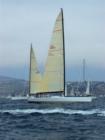 Transpac '07 Yachts leaving Long Beach Harbor - Heading for the finish line at Waikiki, Hawaii