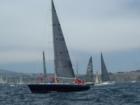 Transpac '07 Yachts leaving Long Beach Harbor - Heading for the finish line at Waikiki, Hawaii