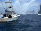 Transpac '07 Yachts leaving Long Beach Harbor - Heading for the finish line at Waikiki, Hawaii