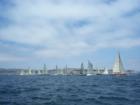 Transpac '07 Yachts leaving Long Beach Harbor - Heading for the finish line at Waikiki, Hawaii