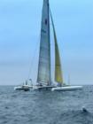 Transpac '07 Yachts leaving Long Beach Harbor - Heading for the finish line at Waikiki, Hawaii